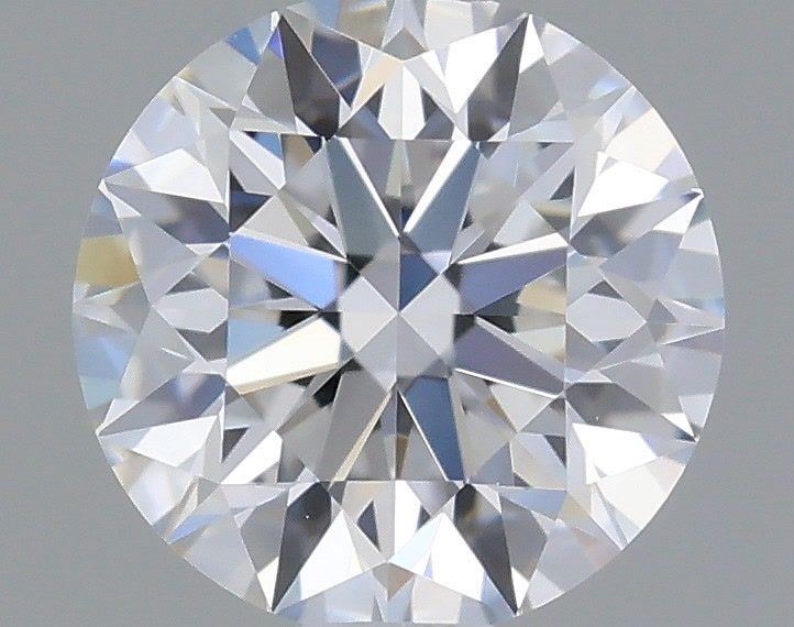 0.44 Carat Round Shaped, Excellent Cut, D Color, VVS2 Clarity, IGI Certified Lab Grown Diamond