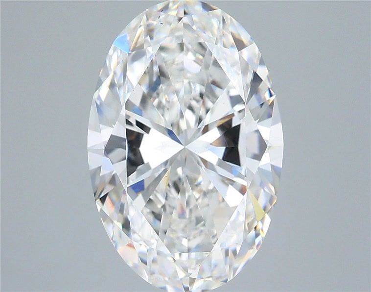 4.07 Carat Oval Shaped, Ideal Cut, E Color, VS1 Clarity, IGI Certified Lab Grown Diamond