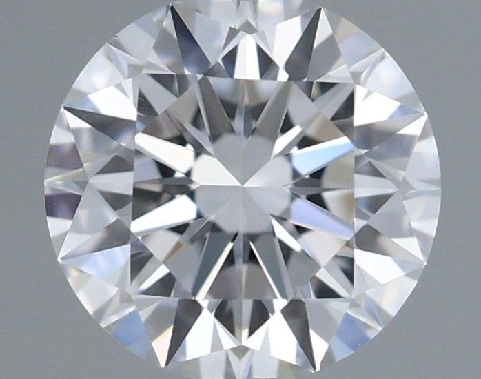 0.62 Carat Round Shaped, Ideal Cut, D Color, VS2 Clarity, IGI Certified Lab Grown Diamond