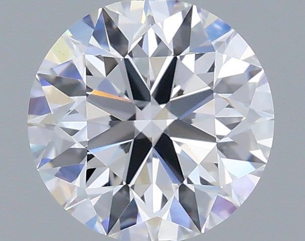 1.03 Carat Round Shaped, Ideal Cut, D Color, VVS2 Clarity, IGI Certified Lab Grown Diamond