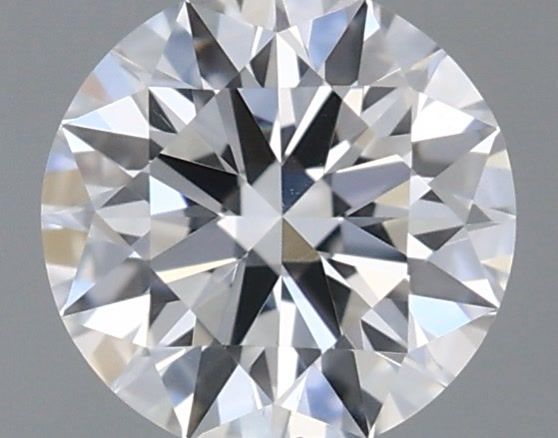 0.33 Carat Round Shaped, Very Good Cut, D Color, VS2 Clarity, GIA Certified Lab Grown Diamond
