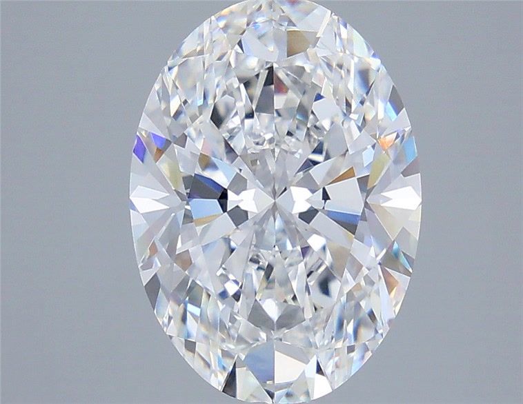 4.09 Carat Oval Shaped, Very Good Cut, E Color, VVS1 Clarity, IGI Certified Lab Grown Diamond
