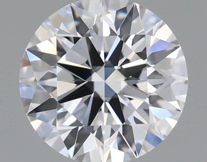 1.23 Carat Round Shaped, Ideal Cut, D Color, VS1 Clarity, IGI Certified Lab Grown Diamond