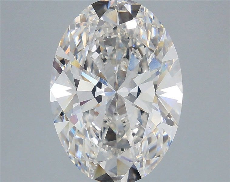 5.27 Carat Oval Shaped, Ideal Cut, G Color, VS1 Clarity, IGI Certified Lab Grown Diamond