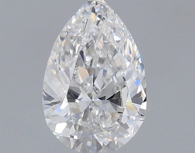 0.54 Carat Pear Shaped, Very Good Cut, D Color, VVS2 Clarity, IGI Certified Lab Grown Diamond
