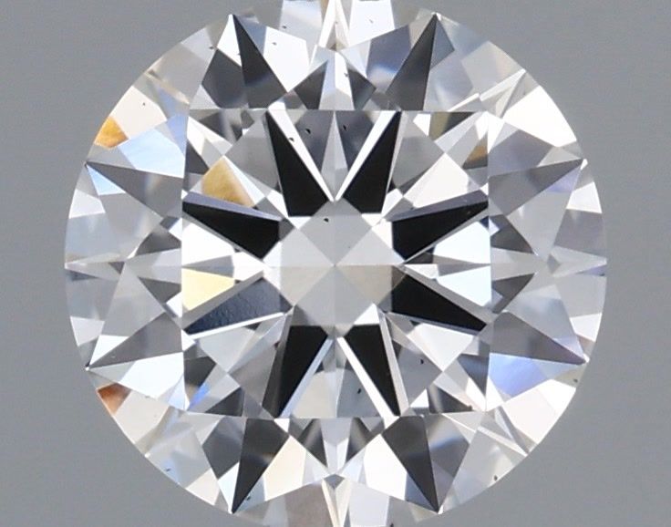 0.97 Carat Round Shaped, Excellent Cut, D Color, VS2 Clarity, IGI Certified Lab Grown Diamond
