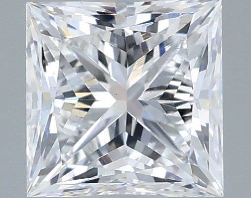 0.59 Carat Princess Shaped, Very Good Cut, D Color, VS1 Clarity, IGI Certified Lab Grown Diamond