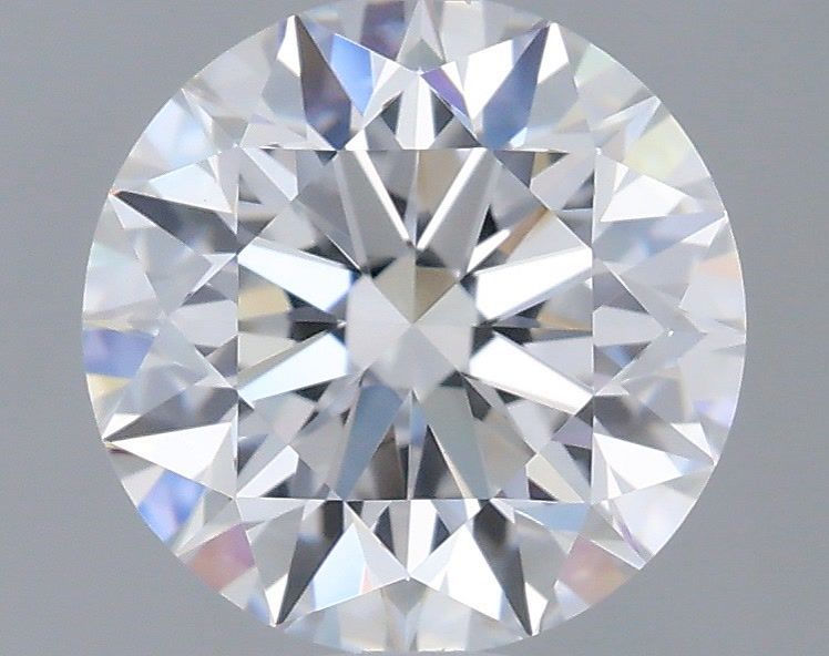 1.24 Carat Round Shaped, Excellent Cut, D Color, VVS2 Clarity, IGI Certified Lab Grown Diamond