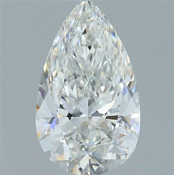 1.07 Carat Pear Shaped, Ideal Cut, F Color, VVS2 Clarity, IGI Certified Lab Grown Diamond