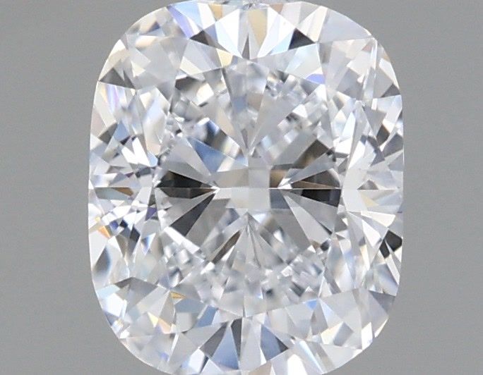 1.01 Carat Cushion Shaped, Ideal Cut, D Color, VVS2 Clarity, IGI Certified Lab Grown Diamond