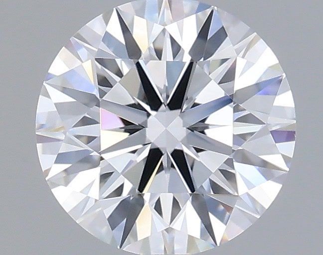1.04 Carat Round Shaped, Ideal Cut, D Color, VVS2 Clarity, IGI Certified Lab Grown Diamond