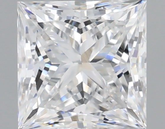 0.77 Carat Princess Shaped, Very Good Cut, D Color, VVS1 Clarity, IGI Certified Lab Grown Diamond