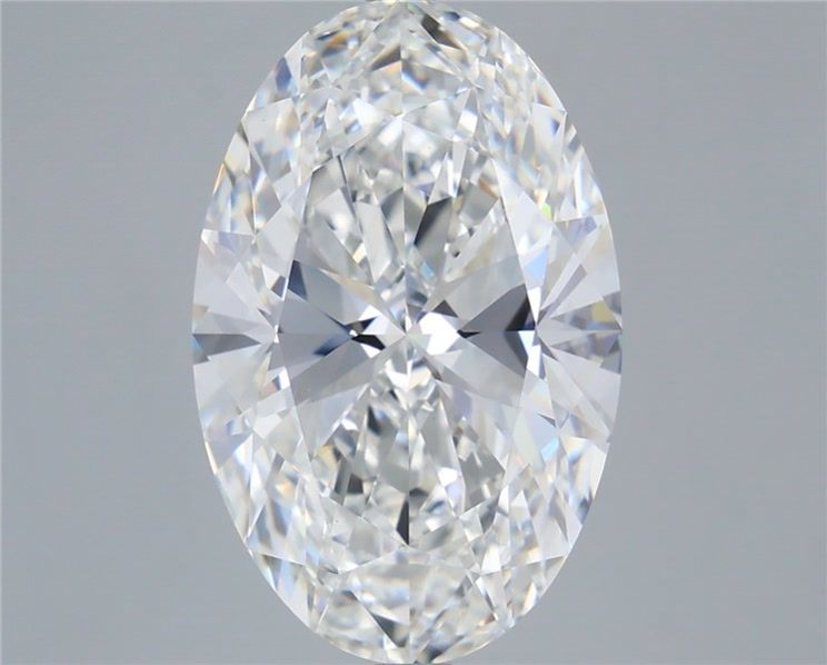8.06 Carat Oval Shaped, Very Good Cut, F Color, VVS2 Clarity, IGI Certified Lab Grown Diamond