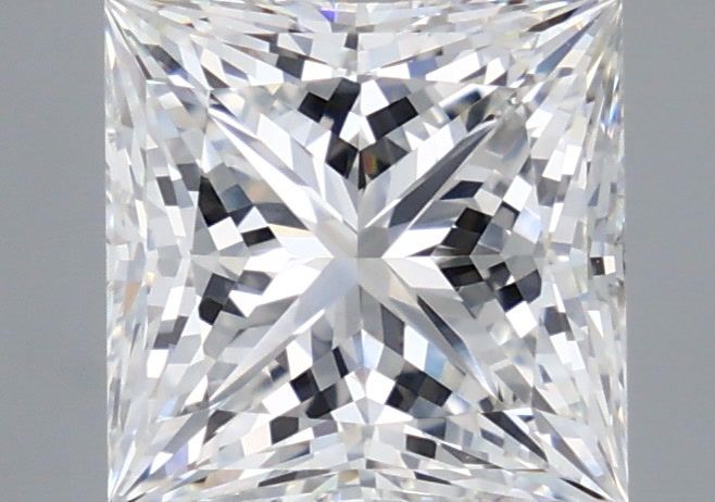 3.60 Carat Princess Shaped, Very Good Cut, F Color, VVS2 Clarity, IGI Certified Lab Grown Diamond