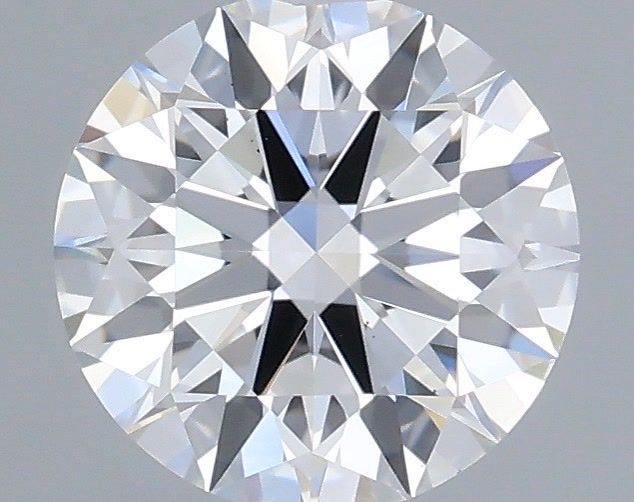 1.02 Carat Round Shaped, Ideal Cut, D Color, VS2 Clarity, IGI Certified Lab Grown Diamond