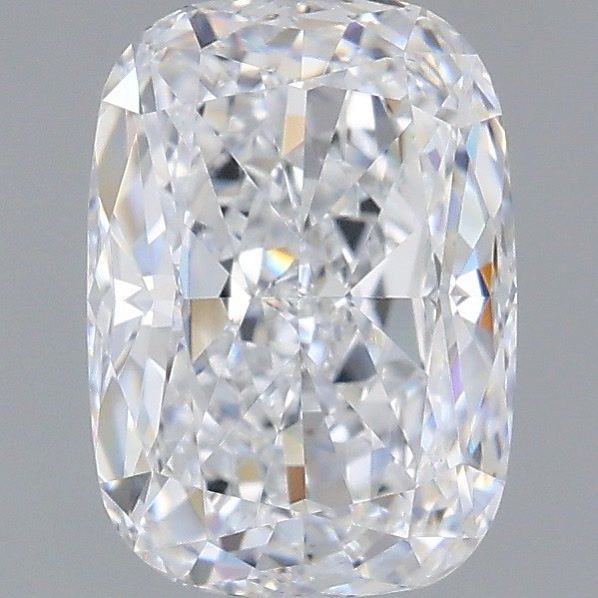 1.54 Carat Cushion Shaped, Very Good Cut, D Color, VVS2 Clarity, IGI Certified Lab Grown Diamond
