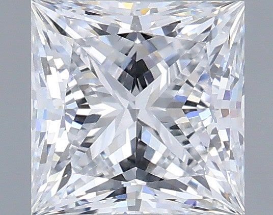 1.20 Carat Princess Shaped, Ideal Cut, D Color, VS1 Clarity, IGI Certified Lab Grown Diamond
