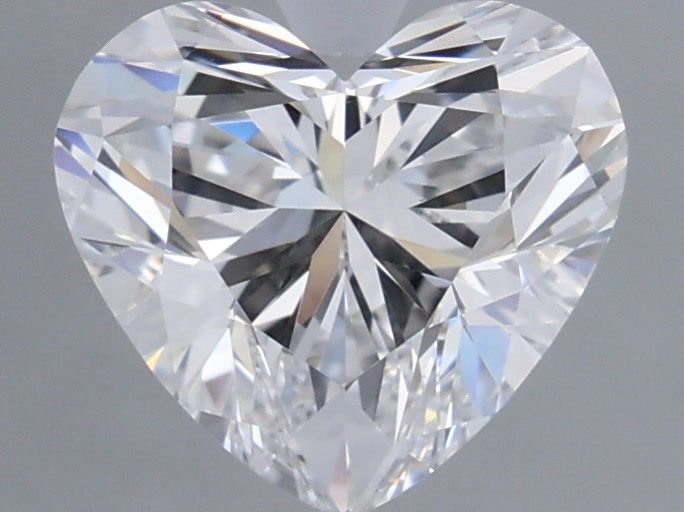 1.24 Carat Heart Shaped, Ideal Cut, D Color, VVS2 Clarity, IGI Certified Lab Grown Diamond