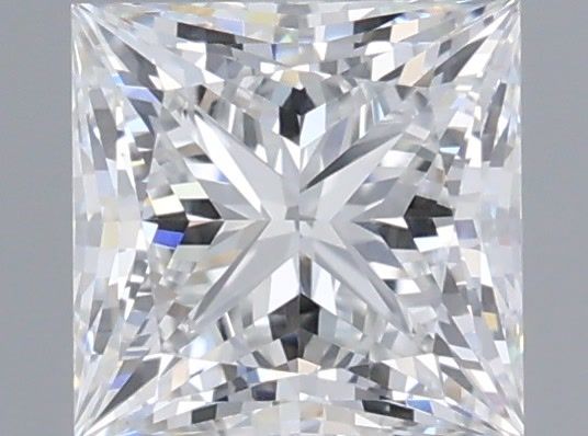 1.11 Carat Princess Shaped, Very Good Cut, D Color, VVS2 Clarity, IGI Certified Lab Grown Diamond