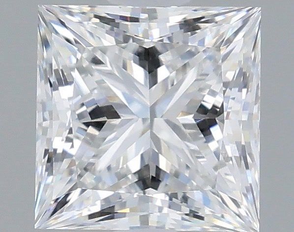 1.04 Carat Princess Shaped, Very Good Cut, D Color, VVS2 Clarity, IGI Certified Lab Grown Diamond