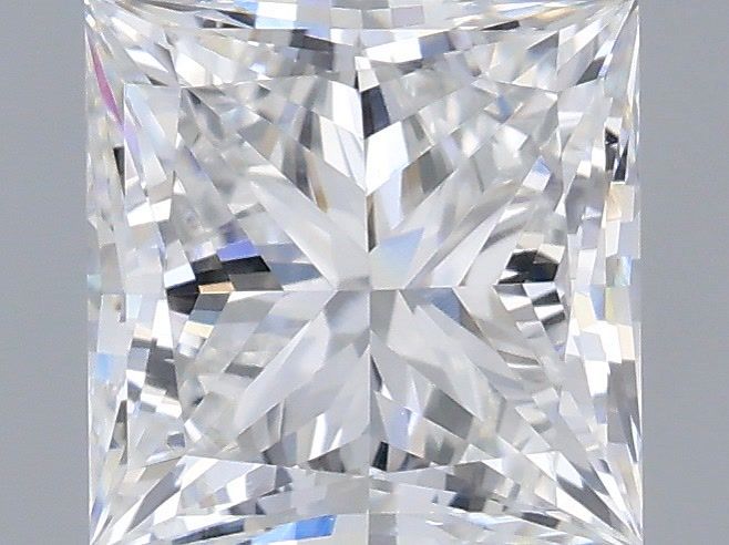 0.76 Carat Princess Shaped, Very Good Cut, D Color, VVS1 Clarity, IGI Certified Lab Grown Diamond