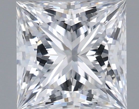 1.10 Carat Princess Shaped, Ideal Cut, E Color, VVS1 Clarity, IGI Certified Lab Grown Diamond