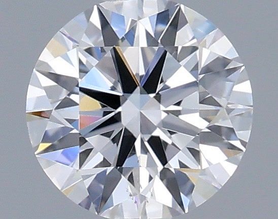 0.53 Carat Round Shaped, Ideal Cut, D Color, VS2 Clarity, IGI Certified Lab Grown Diamond