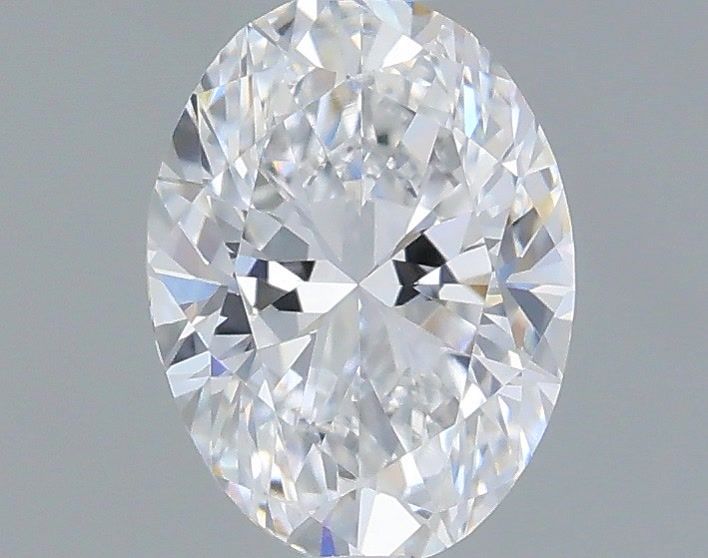 0.56 Carat Oval Shaped, Very Good Cut, D Color, VVS2 Clarity, IGI Certified Lab Grown Diamond