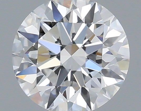 0.33 Carat Round Shaped, Ideal Cut, D Color, VVS2 Clarity, IGI Certified Lab Grown Diamond