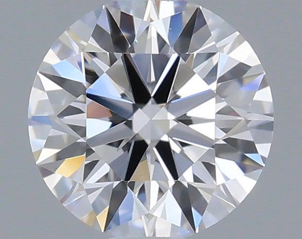 0.33 Carat Round Shaped, Excellent Cut, D Color, VVS2 Clarity, IGI Certified Lab Grown Diamond