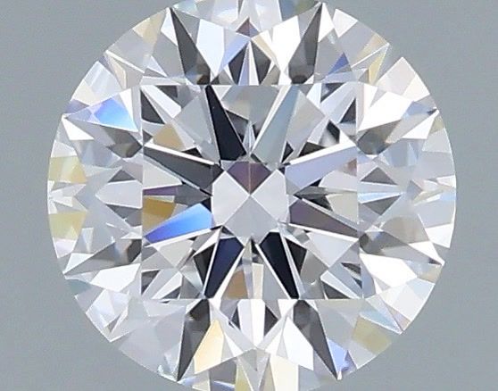 1.03 Carat Round Shaped, Ideal Cut, D Color, VVS2 Clarity, IGI Certified Lab Grown Diamond