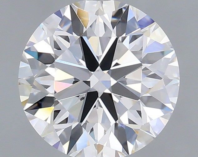 1.39 Carat Round Shaped, Excellent Cut, D Color, VVS2 Clarity, IGI Certified Lab Grown Diamond