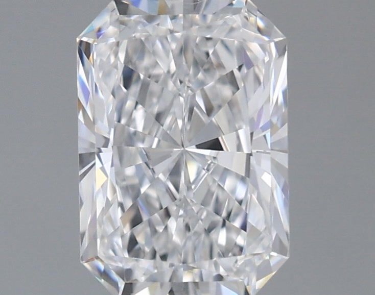 1.08 Carat Radiant Shaped, Ideal Cut, D Color, VVS1 Clarity, IGI Certified Lab Grown Diamond