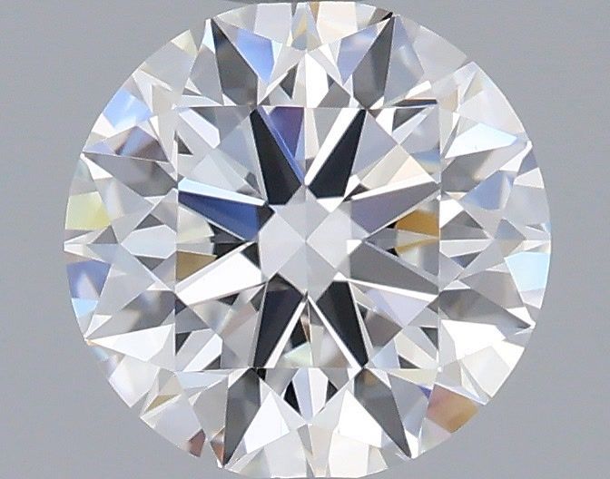 1.12 Carat Round Shaped, Ideal Cut, D Color, VVS2 Clarity, IGI Certified Lab Grown Diamond