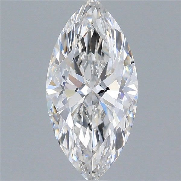 1.09 Carat Marquise Shaped, Ideal Cut, F Color, VS1 Clarity, IGI Certified Lab Grown Diamond