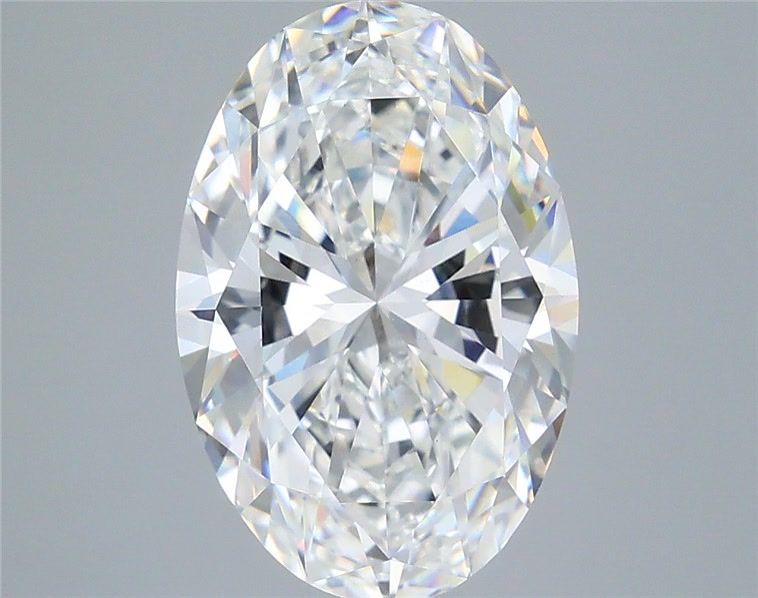 4.10 Carat Oval Shaped, Ideal Cut, E Color, VS1 Clarity, IGI Certified Lab Grown Diamond