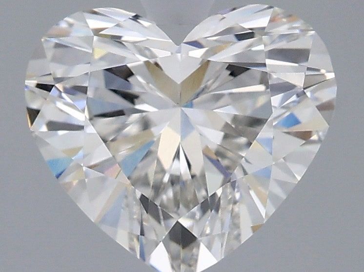 2.13 Carat Heart Shaped, Ideal Cut, F Color, VVS2 Clarity, IGI Certified Lab Grown Diamond