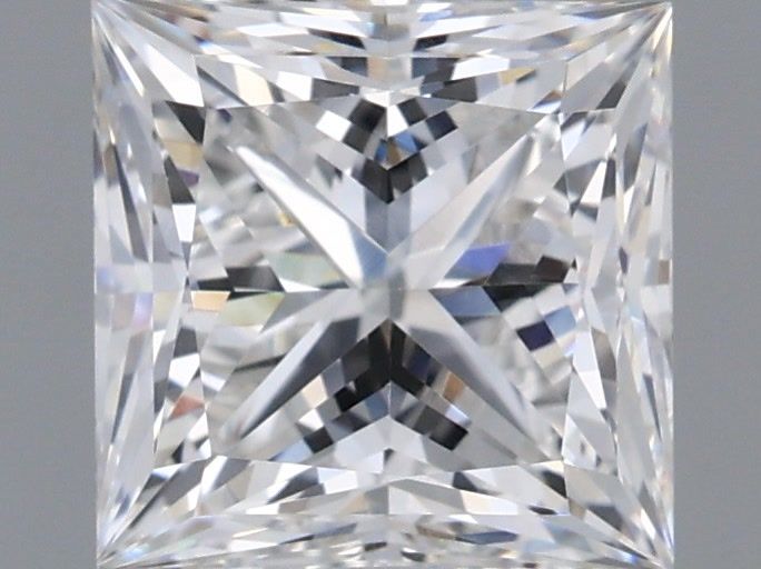 1.53 Carat Princess Shaped, Very Good Cut, E Color, VVS1 Clarity, IGI Certified Lab Grown Diamond