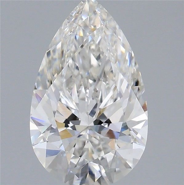 1.59 Carat Pear Shaped, Very Good Cut, F Color, VS1 Clarity, IGI Certified Lab Grown Diamond