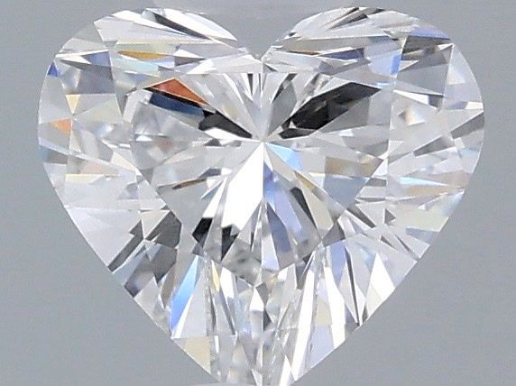 1.03 Carat Heart Shaped, Ideal Cut, D Color, VS2 Clarity, IGI Certified Lab Grown Diamond