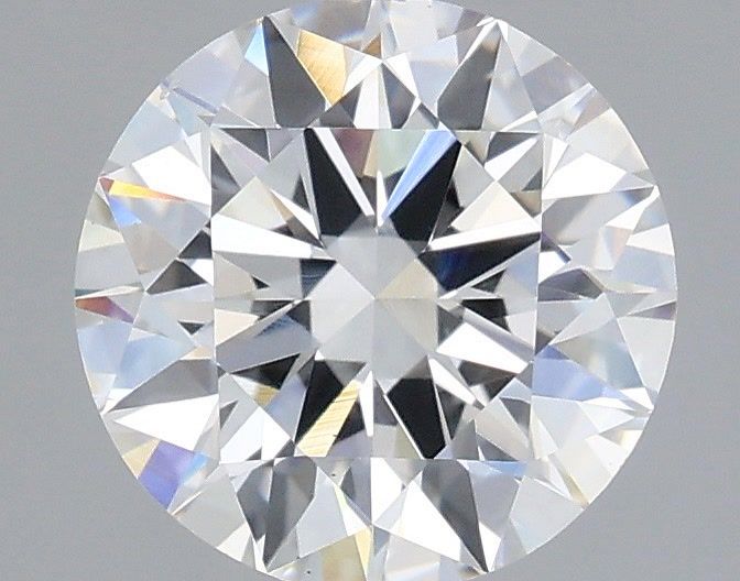 2.03 Carat Round Shaped, Excellent Cut, E Color, VS1 Clarity, IGI Certified Lab Grown Diamond