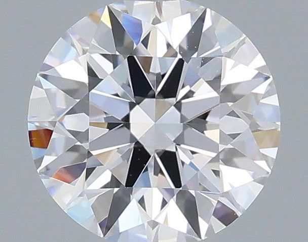 1.23 Carat Round Shaped, Ideal Cut, D Color, VVS2 Clarity, IGI Certified Lab Grown Diamond