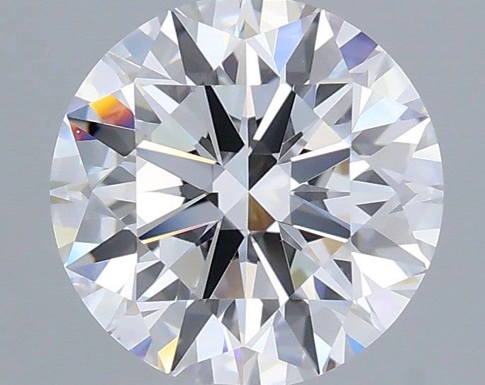 1.70 Carat Round Shaped, Ideal Cut, D Color, VS1 Clarity, IGI Certified Lab Grown Diamond