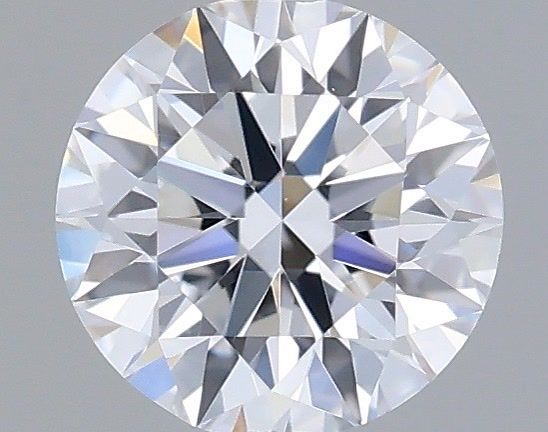 0.50 Carat Round Shaped, Ideal Cut, D Color, VVS2 Clarity, IGI Certified Lab Grown Diamond