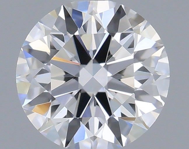 0.34 Carat Round Shaped, Ideal Cut, D Color, VVS2 Clarity, IGI Certified Lab Grown Diamond