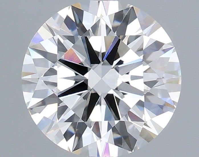 2.07 Carat Round Shaped, Ideal Cut, F Color, VVS2 Clarity, IGI Certified Lab Grown Diamond