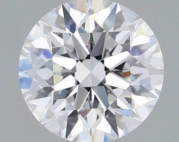 1.09 Carat Round Shaped, Excellent Cut, D Color, VVS2 Clarity, IGI Certified Lab Grown Diamond