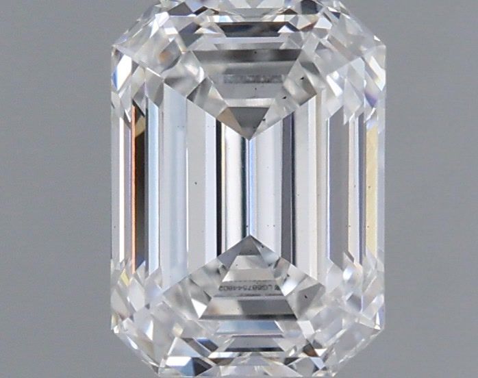 1.21 Carat Emerald Shaped, Ideal Cut, D Color, VS2 Clarity, IGI Certified Lab Grown Diamond