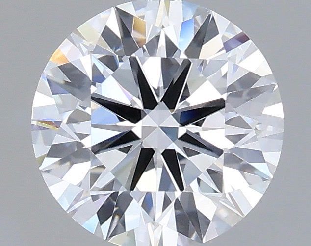 1.08 Carat Round Shaped, Ideal Cut, D Color, VVS2 Clarity, IGI Certified Lab Grown Diamond