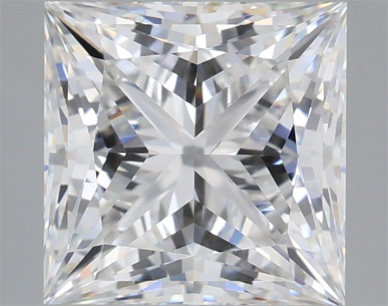3.59 Carat Princess Shaped, Ideal Cut, E Color, VVS1 Clarity, IGI Certified Lab Grown Diamond